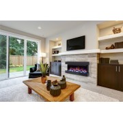 Kominek elektryczny Aflamo Modena czarna