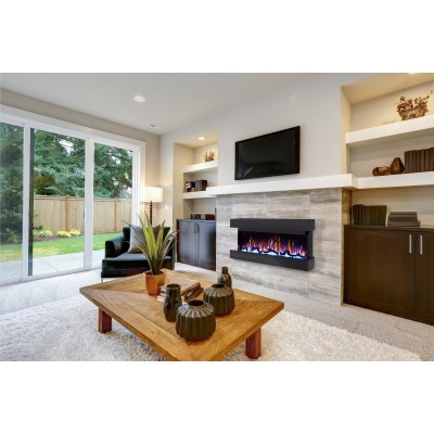 Kominek elektryczny Aflamo Modena czarna Kominek elektryczny Aflamo Modena czarna