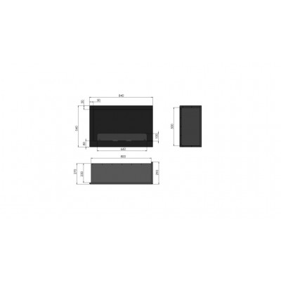 Biokominek Infire INSIDE P800V1 Biokominek Infire INSIDE P800V1