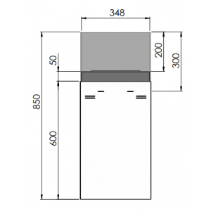 Biokominek Infire INSTATE 850