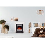 Kominek elektryczny Aflamo Simple biały