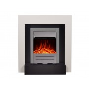 Kominek elektryczny Aflamo Simple biały