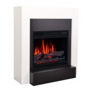 Kominek elektryczny Aflamo Simple biały