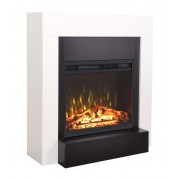 Kominek elektryczny Aflamo Simple biały