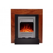 Kominek elektryczny Aflamo Simple orzech