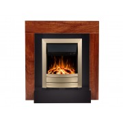 Kominek elektryczny Aflamo Simple orzech