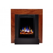 Kominek elektryczny Aflamo Simple orzech