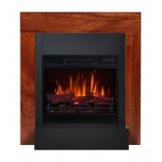 Kominek elektryczny Aflamo Simple orzech