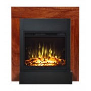 Kominek elektryczny Aflamo Simple orzech