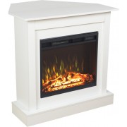 Kominek elektryczny Aflamo Vigo biały